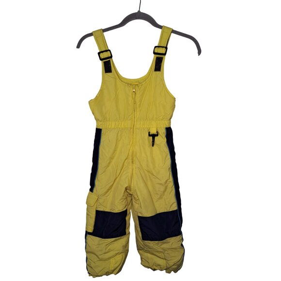 Outbrook Kids Yellow Bib Style Overalls Snow Pants Size 3T - Picture 1 of 8